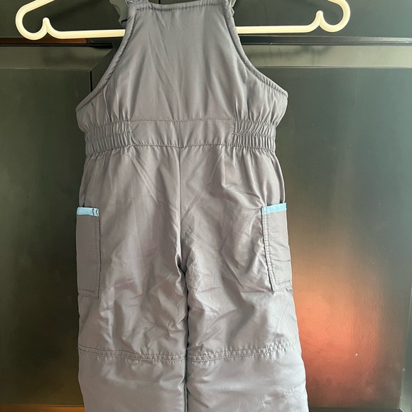 Carters Snowsuit 2 piece Jacket Snowpants Size 12 M Baby Puffer Winter Hood Blue - Picture 6 of 8